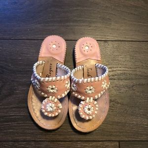 Toddler size 10 Jack Rogers.